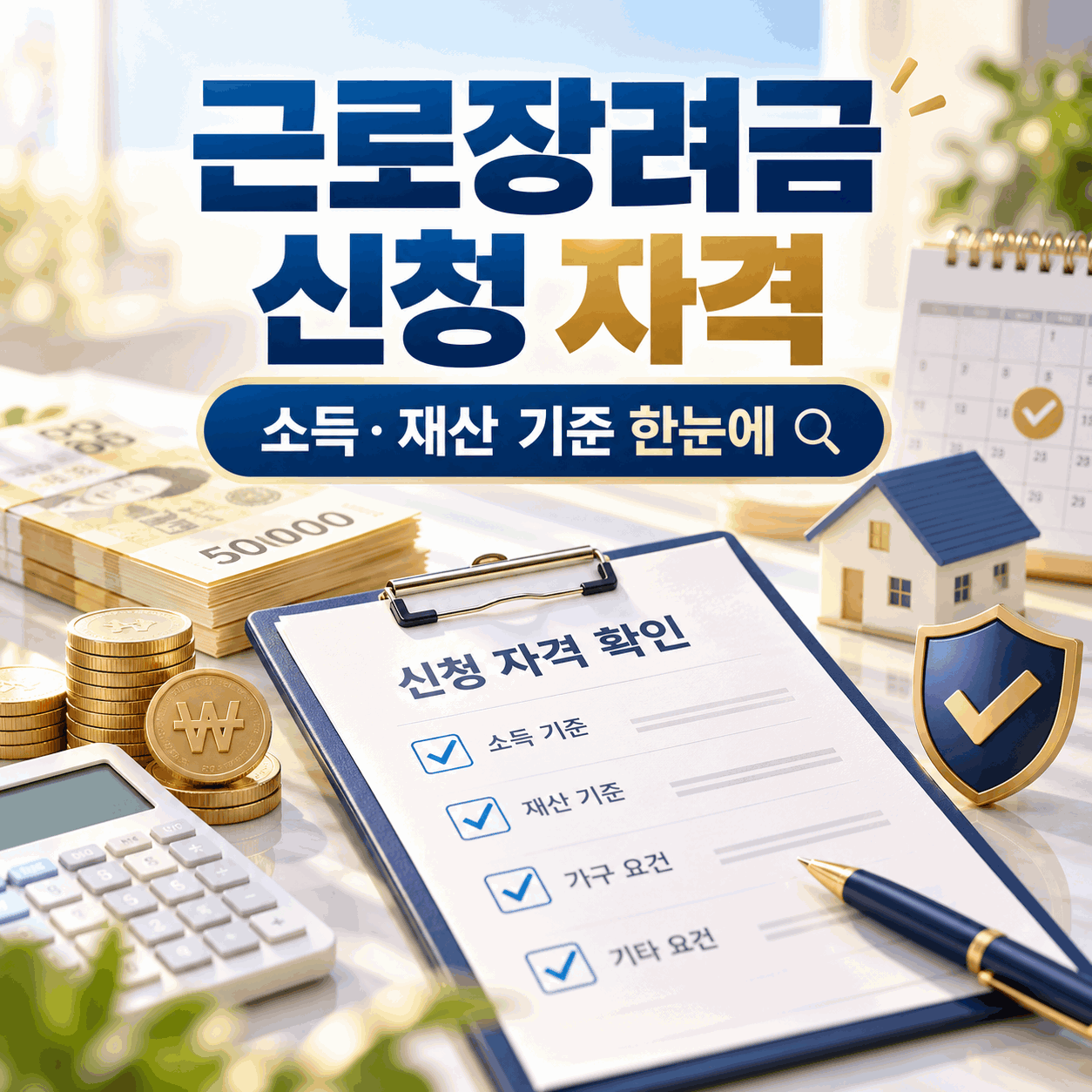 근로장려금 신청 자격